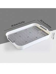 1pc PP Material Double-Layer Litter Box, Pet Toilet, Removable & Washable With Drainage Hole, Suitable For Cats, Small Dogs, Rabbits, Guinea Pigs And Other Small Animals, All Season Use - Multicolor - View 14