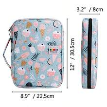 220 bolsas de lápices de colores de gran capacidad para bolígrafos y bolígrafos para estudiantes pintores escritores y profesionales para guardar varias herramientas Ice Cream - Helado - Ver 2