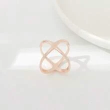 1/3 Fashion New Multi-Purpose Scarf Buckle, Simple Women's Scarf Ring, Headscarf, Headscarf Accessory, Hair Accessory, Headscarf Pin, Women's Scarf, Neck Scarf, Brooch, Women's Accessories, Pin, Scarf Ring, Sparkling X-Shaped Scarf Ring, Dual-Purpose Scarf And Silk Scarf Buckle,Beach,Holiday - Multicolor - View 4