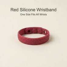 1pc Negative Ion Silicone Anti-Static Bracelet, Honeycomb Football Shaped Wristband, Indoor/Outdoor Sports Energy Wrist Strap, Unisex Fashion Minimalist - Multicolor - View 13