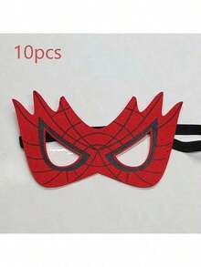 Marvel 5pcs/10pcs Creative Superhero Masks, Role-Playing Masks, Gift Party Costume Masks, Party Decoration Masks, Graduation Season Gifts, And Holiday Party Gifts (Stochastic Style) - Multicolor - View 9