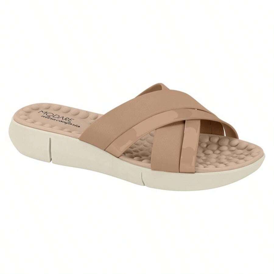 Women's Orthopedic Sandal With Heel Spur And Massager Modare 7142144 - NUDE NAPA 7142144 - View 1