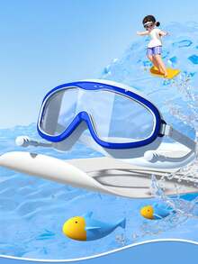 1 cặp kính bơi người lớn, tầm nhìn siêu rõ, chống sương mù, thiết kế gọng lớn, chất liệu silicon chống sương mù và chống thấm nước, bao gồm nút bịt tai, phù hợp cho nhiều hoạt động bơi lội, tập luyện và giải trí, cũng là một món quà tuyệt vời cho kỳ nghỉ, vật dụng cần thiết cho hồ bơi, du thuyền, phao bơi, đồ chơi bơi lội. - Nhiều màu - Xem 3