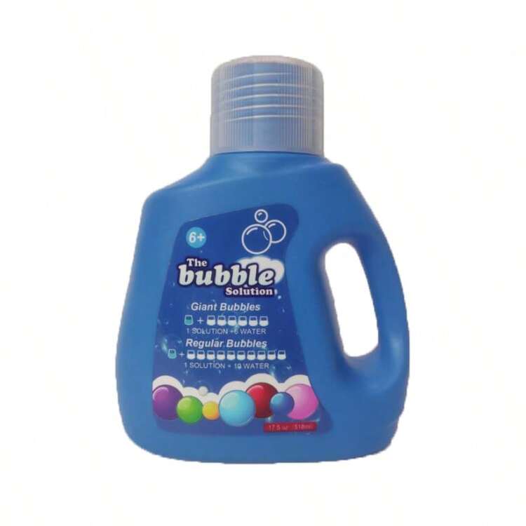 Bubble Machine Solution, 1.29 L Bubble Refill Solution For Bubble Machine, Giant Bubble Wand, Bubble Gun Blower - 藍色 - 查看 9