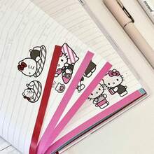SANRIO 【系列畅销】1本随机可爱活力主题笔记本 - 高品质日记本，学生必备，非常适合作为返校、生日、周年纪念、毕业、圣诞节和情人节礼物 - 多色 - 查看 3