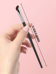 SEPROFE 5pcs Ultra-Thin Eyeliner Brushes, High-Quality Wooden Handle, Super Fine Fiber Design Suitable For Eyeliner, Eyeliner Makeup Brush, Stereoscopic Delicate Natural Eye Makeup Tools - Black - View 7