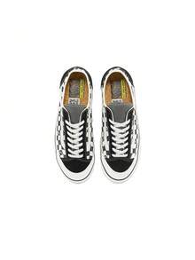 Giày thể thao Vans Unisex 2026 Xuân Mới 136 Decon VR3 Cổ Điển Retro Họa Tiết Bàng Đen Trắng, Giày Vải Canvas Cổ Thấp, Phong Cách Thường Ngày VN0A4BX91KP - Đen và trắng - Xem 3