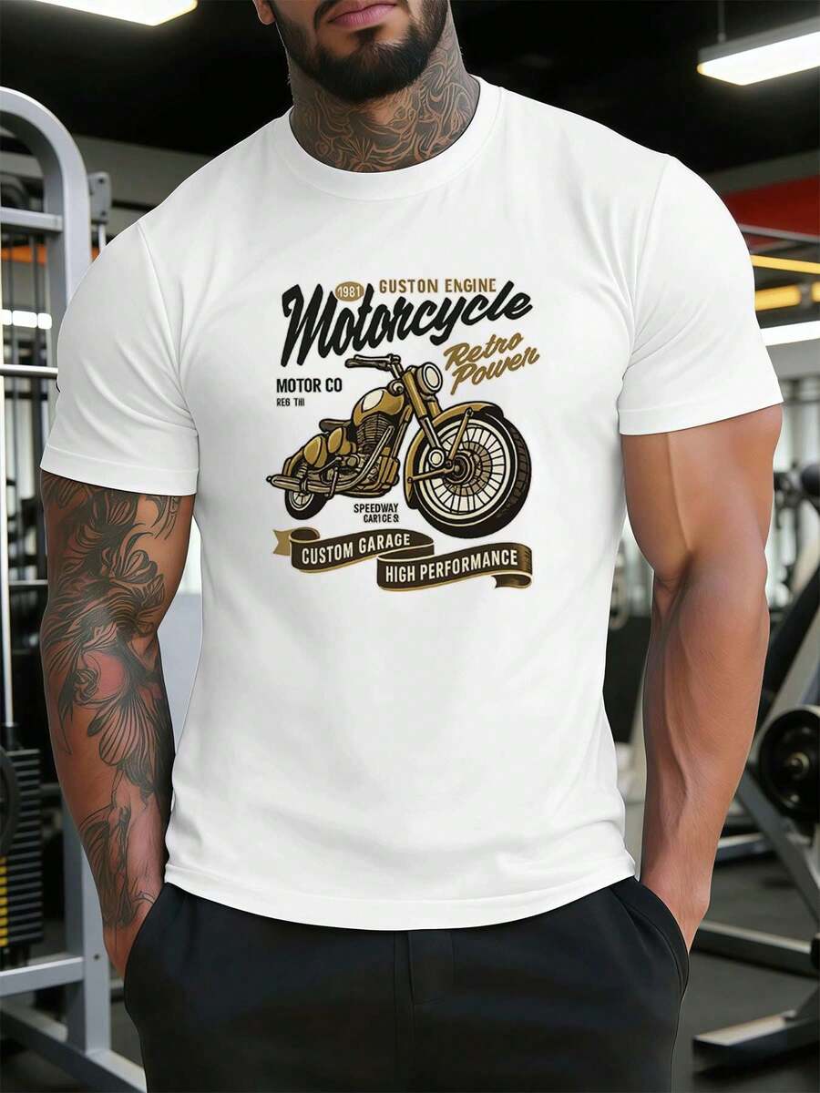 Men T-Shirts - White - View 1