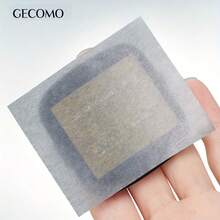 100pcs Bamboo Charcoal Oil Blotting Paper, Easy Oil Control With Powder Puff & Mirror, Portable Face Refreshing Sheets For Men & Women - Multicolor - View 4