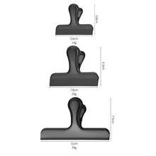 Heavy Duty Metal Chip Bag Clips, Multipurpose Binder Clips For Office, Kitchen, Food Bag Sealer, Chip Bag Clips, Suitable For Sealing Coffee Bags, Snacks, Documents - Black - View 7