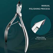 Stainless Steel Nail Clippers, Nail & Cuticle Scissors, Gray Nail Clipper, Nail Clipper Set, Manicure Tools, Nipper - Multicolor - View 9