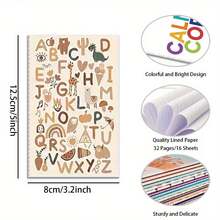 DANPERJI Bộ 12 cuốn sổ tay mini bỏ túi phong cách Boho, kích thước 3.2x5 inch, đầy cảm hứng, thích hợp làm quà tặng cho giáo viên, quà văn phòng và đồ dùng du lịch. - A - Xem 5