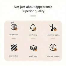 Giấy dán tường tự dính vân gỗ 3D hiện đại, thích hợp cho phòng ngủ, phòng khách, phòng ăn, phòng trà và phòng khách sạn. - Nhiều màu - Xem 6