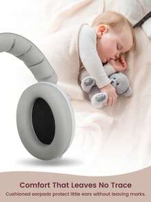 1 pieza Auriculares con cancelación de ruido para niños, orejeras de protección auditiva para bebés con reducción de ruido para bebés de 0 a 3 años, niños pequeños, bebés - Multicolor - Ver 4