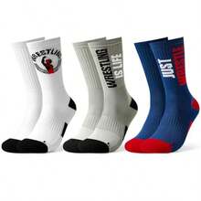 Moyel 3 Pair Eball Wrestling Gif  Men Fun Wrestling Eball Socks  Men - Multicolor Wrestling - View 8
