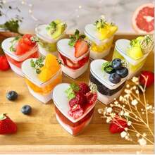 100ml Dessert Cups - Suitable For Outdoor Parties, Can Hold Yogurt Parfait, Ice Cream, Cheesecake And Mini Desserts - Birthday, Wedding, Holiday - Multiple Colors/random Styles - View 9