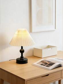 1 chiếc đèn bàn kim loại chất lượng cao kiểu retro, chạy bằng nguồn USB, thích hợp dùng cho đầu giường, ký túc xá, phòng ăn, cắm trại, đèn tạo không gian ấm cúng tối giản. - màu đen - Xem 8