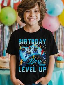 Young Boys T-Shirts - Black - View 1