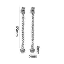 5pcs/Pack Stainless Steel Lobster Clasp With Extended Chain, Sun, Moon, Heart, Faux Pearl Pendant DIY Jewelry Accessories - Multicolor (5 Pieces) - View 21