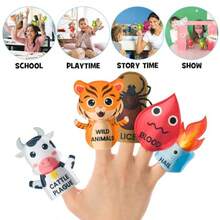 Gmdhtd Plague Finger Puppets - 30pcs Ten Plagues Felt Finger Puppet Making Kit For Make Your Own Hand Tosys For  Pesach Seder  Toy Party Supplies 10 Stylesmcfyfj - As Pic - View 6