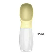 便攜防漏寵物水壺 300ml/500ml，單手操作寵物給水器，旅行露營必備，狗狗用品，幼犬裝備，貓咪用品，狗狗給水器，便攜水碗，戶外遛狗水壺，旅行必需品 - 彩色 - 查看 16