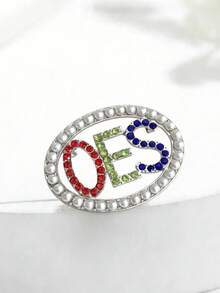 1 Exquisite OES Sisters' Association Brooch Accessory Ladies' Perseverance Social Pins - Multicolor - View 2