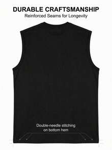5-Pack Men's Muscle Tank Top Set, Black White Tanktop Sleeveless Gym Clothes For Men, Summer Vacation Outfits, Cotton Athletic Training Shirts, Solid Color Casual Muscle Tee, Under Shirts, Vest For Men, Ropa De Hombre Verano, Camisetas Para Hombre, Ideal For Bodybuilding, Streetwear, Beach And Running,  Basic Tops, Comfortable And Breathable Sleeveless Tank Tops, Multi-Pack Men's Summer Clothing - multicolour 2 - 查看 4
