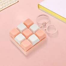 Chaveiro Brinquedo Fidget, Brinquedo de Pressão com os Dedos para Alívio de Estresse, Hobby, Coleção, Suprimentos para Festas, Brinquedo Criativo para Adolescentes, Brinquedo de Alívio de Pressão para Adolescentes - Multicolorido - Visão 10