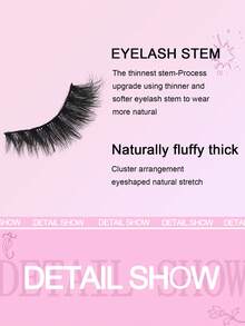 5 Pairs Of Long Cat Eye False Eyelashes - Holiday Gift, Creating Charming Makeup With Slim, Elongated, And Thick Dramatic False Eyelashes - Reusable Strip-Shaped Eyelashes - View 5