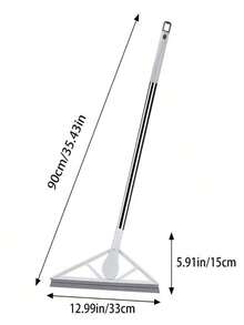 1 cây chổi thần kỳ mới, dụng cụ silicon gia dụng, bàn chải sàn nhà tắm, dụng cụ cạo sàn nhà tắm, dụng cụ cạo kính, dụng cụ gạt nước, thích hợp cho sàn nhà, kính, gạch, cửa sổ, chổi thần kỳ nhà tắm, dùng để loại bỏ vết nước, bụi bẩn, lông thú cưng, dụng cụ vệ sinh, dụng cụ làm sạch, chổi gạt nước sàn nhà. - Cây gạt nước - Xem 12