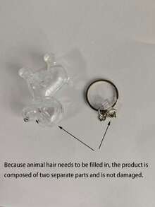 Pet Breed Design Pet Hair Storage Keychain, Dog Breed Memorial Keychain, Multifunctional Pet Memorial Pendant, Hair Storage Bag, Pet Hair Storage And Protection Memorial, Ideal For Remembering Beloved Pets, Pet Accessories, Unique Personalized Pet Accessories - Multicolor - View 6