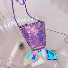 1款可爱、甜美又优雅的亮片美人鱼尾巴斜挎包 - 魚尾 - 查看 5