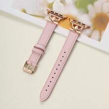 女士迷你PU皮革表带，兼容 Series 1-11 SE Ultra 3 2 1智能手表，兼容 49/46/45/44/42/41/40/38毫米 - 彩色 - 查看 19