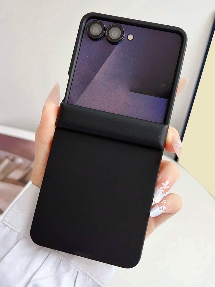 Galaxy Z Flip 7/Z Flip6/Z Flip 5/5G Luxury Shockproof Matte Magnetic Phone Case, Sturdy Back Cover Protective Shell