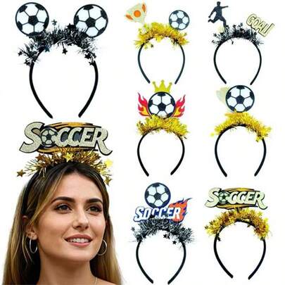 2026 World Cup Fan Headband, Cheerleading Headwear For Football Club Supporters