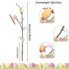 10/5pcs Reusable Floral Vase Decor Set, Suitable For Spring Home Decor, Gifts And Easter Brunch Table Setting - Type a - View 4