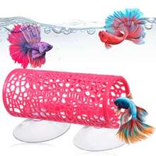 Đồ chơi đường hầm cho cá cảnh, hang trú ẩn và sân chơi cho cá Betta, thích hợp cho cá Betta, cá Guppy và các loài cá sống ở đáy. - nhiều màu - Xem 2