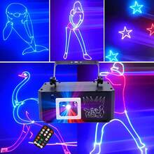 Đèn chiếu sáng tiệc tùng, đèn cầu disco DJ, đèn hiệu ứng sân khấu hoạt hình 3D, đèn chiếu chùm điều khiển DMX chuyên nghiệp, thích hợp cho tiệc tùng, đám cưới, câu lạc bộ, biểu diễn tại nhà, trình diễn ánh sáng, khiêu vũ, karaoke, Halloween, Giáng sinh, lễ hội. - Phích cắm loại F của EU (220-240V) - Xem 3