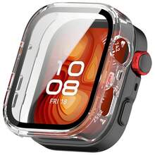华为 Watch Fit 4/Fit 4 Pro 钢化玻璃屏幕保护膜和硬质 PC 保护壳，男女皆宜的配件礼品 - 彩色 - 查看 17