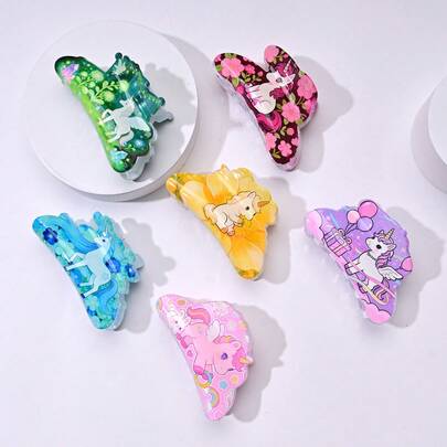 1pc Women's Hair Clip Animal Cute PC (Polycarbonate) Adorable Hair Claw Suitable For Daily And Party Gifts, High-Quality Hair Accessories For All Seasons