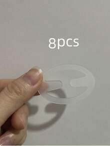 8pcs/4pcs/2pcs Invisible Non-Slip Bra Strap Clips - Criss-Cross Design, Transparent Bra Hooks, Anti-Slip - Anti-slip Buckle for Underwear - View 10