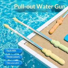 1pc Pull-Out Water Gun - Perfect Gift - Birthday Gift - Valentine's Day Gift - Gift - Collectible - Multicolor - View 12