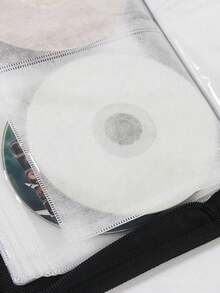 1PC 80pcs Portable Disc Storage Bag,CD/DVD Storage Organizer, Media Carrying Case,Blu Ray Disc Storage Bag Carry Case Holder Bag Leather Wallet Black Storage Ring Binder,CD Storage Car CD Bag Protective Cover Storage Bag,Large Capacity Hard Plastic DVD Case Portable Zipper Compact Disk Case / Holder Storage Disc For Car Home Travel - A - View 4