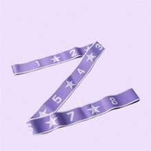 1pc 8-Slot/11-Slot Yoga Resistance Bands, Women Fitness Yoga Stretch Bands, Numbered Resistance Bands, Dance Tension Bands, Resistance Bands - Multicolor - View 9