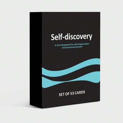  1 Box HEART BRIDGE Self-Exploration Card Game, Tabletop Game, Dialogue Cards, Unlock Deeper Self-Understanding & Personal Growth, Meaningful Spiritual Awakening Tool, Halloween/Christmas/Thanksgiving Gift For Friends & Family, Perfect Game Night