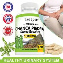 Chanca Piedra Leaf 120 Capsules- 1600 Mg Per Serving - Urinary Tract And Gallbladder Health Supplement- Suitable For Men And Women - 1 Bottle - View 1