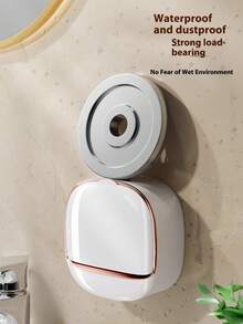 高品质带盖皂碟，强力粘胶壁挂式皂架，家用防滴漏皂碟 - 彩色 - 查看 13