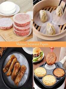 Moule à hamburger détachable, convenant pour les hamburgers de bœuf, de fromage, végétariens. Outil et accessoire de cuisine pour le barbecue, adapté pour les rassemblements festifs, les repas en famille et les hamburgers maison - Moule à steak haché - Voir 5