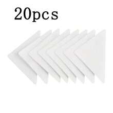 Nẹp cổ áo sơ mi, miếng giữ cứng cổ áo polo, miếng đỡ cổ áo hình tam giác, nẹp cổ áo không bị cong mép. - 20 chiếc - Xem 6