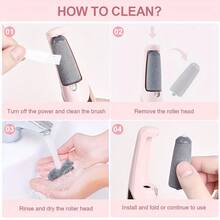 Electric Foot Callus Remover, 2 Adjustable Speeds Rechargeable Foot File With 2 Grinding Heads & Built-In LED Light, Portable Cordless Foot Smoothing Tool For Rough Dry Heels Calluses, Ideal For Home Daily Foot Care - Multicolor - View 9
